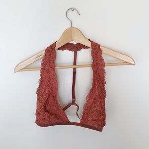 Lace Halter Bralette